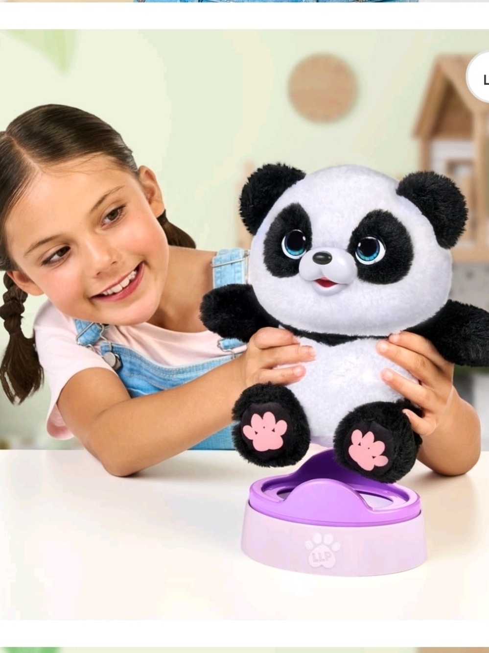 Little Live Pets My Baby Panda ChuChu, Interactive Pet, 50+ Sounds & Reactions - Picture 3 of 12
